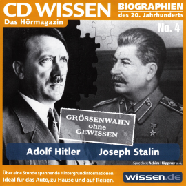 Hörbuch CD WISSEN - Adolf Hitler und Joseph Stalin  - Autor Sven Kappe   - gelesen von Schauspielergruppe