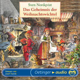 Hörbuch Das Geheimnis der Weihnachtswichtel  - Autor Sven Nordqvist   - gelesen von Josef Tratnik
