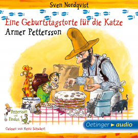 Hörbuch Eine Geburtstagstorte für die Katze / Armer Pettersson  - Autor Sven Nordqvist   - gelesen von Heinz Schubert