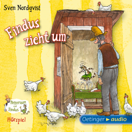 Hörbuch Findus zieht um  - Autor Sven Nordqvist   - gelesen von Schauspielergruppe