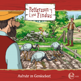 Hörbuch Folge 3: Aufruhr im Gemüsebeet  - Autor Sven Nordqvist   - gelesen von Schauspielergruppe