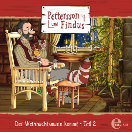 Hörbuch Folge 8: Der Weihnachtsmann kommt - Teil 2  - Autor Sven Nordqvist   - gelesen von Reinhart von Stolzmann