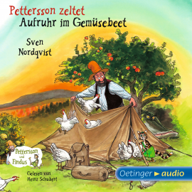 Hörbuch Pettersson zeltet / Aufruhr im Gemüsebeet  - Autor Sven Nordqvist   - gelesen von Heinz Schubert