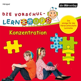 Hörbuch Konzentration (Die Vorschul-Lernraupe)  - Autor Swantje Zorn   - gelesen von Nils Weyland