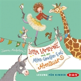 Hörbuch Lotta Lampione und das Affen-Giraffen-Esel-Abenteuer  - Autor Tamara Macfarlane   - gelesen von Anna Thalbach