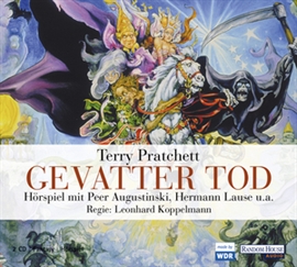 Hörbuch Gevatter Tod  - Autor Terry Pratchett   - gelesen von Schauspielergruppe