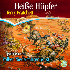 Hörbuch Heiße Hüpfer  - Autor Terry Pratchett   - gelesen von Rufus Beck