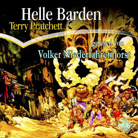 Hörbuch Helle Barden  - Autor Terry Pratchett   - gelesen von Rufus Beck