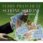 Hörbuch Schöne Scheine  - Autor Terry Pratchett   - gelesen von Boris Aljinovic