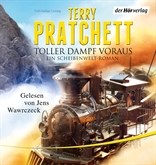 Hörbuch Toller Dampf voraus: Ein Scheibenwelt-Roman  - Autor Terry Pratchett   - gelesen von Jens Wawrczeck