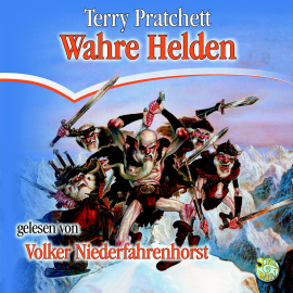 Hörbuch Wahre Helden  - Autor Terry Pratchett   - gelesen von Volker Niederfahrenhorst