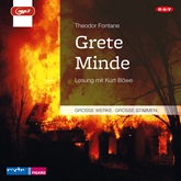 Hörbuch Grete Minde  - Autor Theodor Fontane   - gelesen von Kurt Böwe