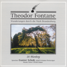 Hörbuch Wanderungen durch die Mark Brandenburg (20)  - Autor Theodor Fontane   - gelesen von Gunter Schoß