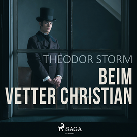 Hörbuch Beim Vetter Christian  - Autor Theodor Storm.   - gelesen von Helmut Wöstmann.