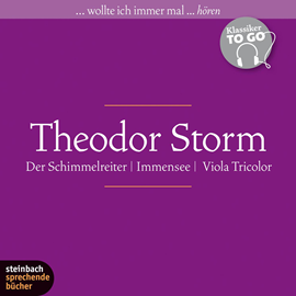 Hörbuch Der Schimmelreiter / Immensee / Viola Tricolor  - Autor Theodor Storm   - gelesen von Schauspielergruppe