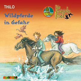 Hörbuch Wildpferde in Gefahr (Die magische Insel 3)  - Autor THiLO.   - gelesen von Jürgen Uter