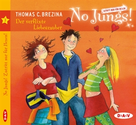 Hörbuch No Jungs! - Der verflixte Liebeszauber  - Autor Thomas Brezina   - gelesen von Schauspielergruppe