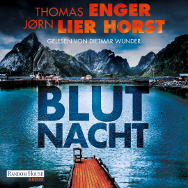 Hörbuch Blutnacht  - Autor Thomas Enger   - gelesen von Dietmar Wunder