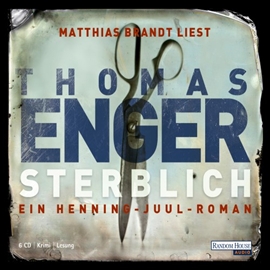 Hörbuch Sterblich: Ein Henning-Juul-Roman  - Autor Thomas Enger   - gelesen von Matthias Brandt
