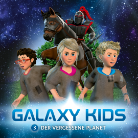 Hörbuch Der vergessene Planet (Galaxy Kids 3)  - Autor Thomas Franke   - gelesen von Jakob Lechner.