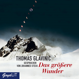 Hörbuch Das größere Wunder  - Autor Thomas Glavinic   - gelesen von Johannes Steck