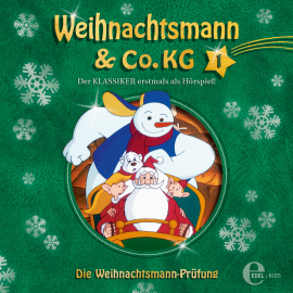 Hörbuch Folge 1: Die Weihnachtsmann-Prüfung  - Autor Thomas Karallus   - gelesen von Schauspielergruppe