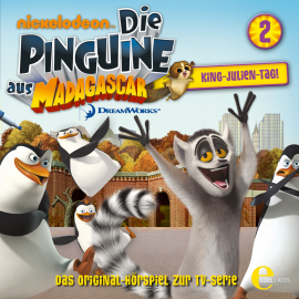 Hörbuch King-Julien-Tag (Die Pinguine aus Madagascar 2)  - Autor Thomas Karallus   - gelesen von Schauspielergruppe