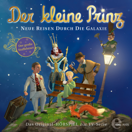 Hörbuch Neue Reisen durch die Galaxie (Der kleine Prinz 23)  - Autor Thomas Karallus   - gelesen von Schauspielergruppe