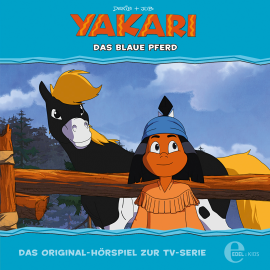 Hörbuch Das blaue Pferd (Yakari 27)  - Autor Thomas Karallus   - gelesen von Schauspielergruppe