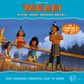 Hörbuch Kleine Jäger, Großer Grizzly (Yakari 29)  - Autor Thomas Karallus   - gelesen von Schauspielergruppe