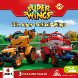 Hörbuch Folge 40: Die Super-Fußball-Wings  - Autor Thomas Karallus  