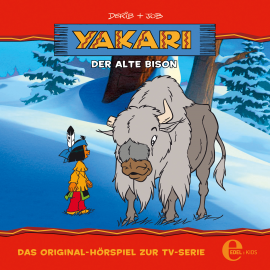 Hörbuch Der alte Bison (Yakari 6)  - Autor Thomas Karallus   - gelesen von Schauspielergruppe