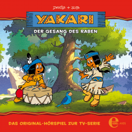 Hörbuch Der Gesang des Raben (Yakari 8)  - Autor Thomas Karallus   - gelesen von Schauspielergruppe