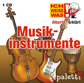 Hörbuch Ich weiß was - Albert E. erklärt Musikinstrumente  - Autor Thomas Krüger   - gelesen von Philipp Schepmann
