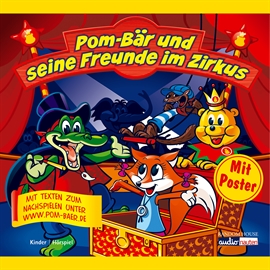 Hörbuch Pom-Bär und seine Freunde im Zirkus  - Autor Thomas Krüger   - gelesen von Mirja Boes