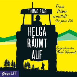 Hörbuch Helga räumt auf  - Autor Thomas Raab   - gelesen von Karl Menrad