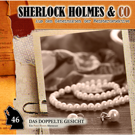 Hörbuch Das doppelte Gesicht (Sherlock Holmes & Co 46)  - Autor Thorsten Beckmann   - gelesen von Schauspielergruppe