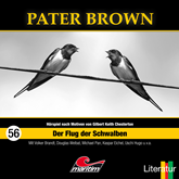 Hörbuch Der Flug der Schwalben (Pater Brown 56)  - Autor Thorsten Beckmann   - gelesen von Schauspielergruppe