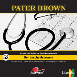 Hörbuch Der Unschuldsbeweis (Pater Brown 53)  - Autor Thorsten Beckmann   - gelesen von Schauspielergruppe