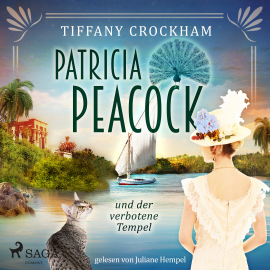 Hörbuch Patricia Peacock und der verbotene Tempel  - Autor Tiffany Crockham   - gelesen von Juliane Hempel