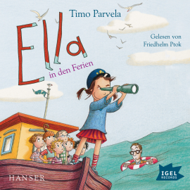 Hörbuch Ella in den Ferien  - Autor Timo Parvela   - gelesen von Friedhelm Ptok