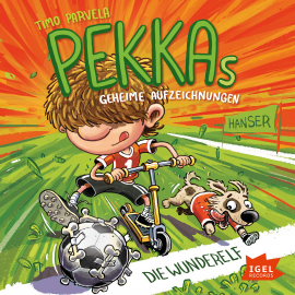 Hörbuch Pekkas geheime Aufzeichnungen. Die Wunderelf  - Autor Timo Parvela   - gelesen von Robert Missler