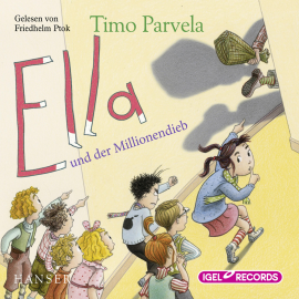 Hörbuch Ella und der Millionendieb  - Autor Timo Parvelal   - gelesen von Friedhelm Ptok