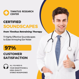 Hörbuch Certified Soundscapes from Tinnitus Retraining Therapy  - Autor Tinnitus Research Center   - gelesen von Tinnitus Research Center