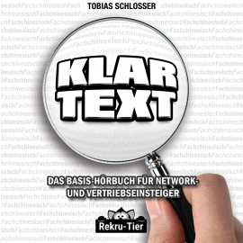 Hörbuch Klartext  - Autor Tobias Schlosser   - gelesen von Tobias Schlosser