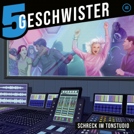 Hörbuch 40: Schreck im Tonstudio  - Autor Tobias Schuffenhauer   - gelesen von Tjorven Lauber