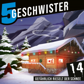 Hörbuch Adventskalender Tag 14 - Gefährlich rieselt der Schnee  - Autor Tobias Schuffenhauer   - gelesen von Tjorven Lauber