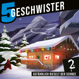Hörbuch Adventskalender Tag 2 - Gefährlich rieselt der Schnee  - Autor Tobias Schuffenhauer   - gelesen von Tjorven Lauber