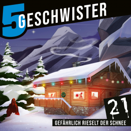 Hörbuch Adventskalender Tag 21 - Gefährlich rieselt der Schnee  - Autor Tobias Schuffenhauer   - gelesen von Tjorven Lauber