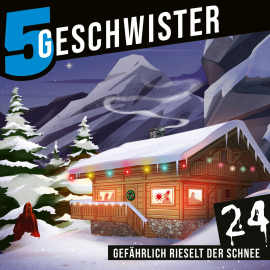 Hörbuch Adventskalender Tag 24 - Gefährlich rieselt der Schnee  - Autor Tobias Schuffenhauer   - gelesen von Tjorven Lauber